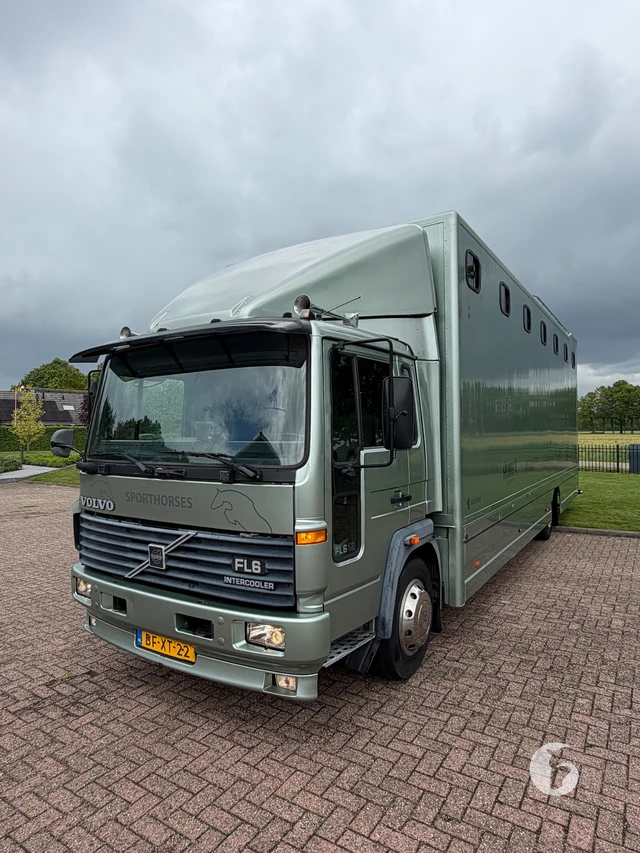 VOLVO FL612-42R-11T 2-paards paardenvrachtwagen