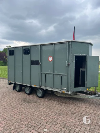 SARIS P30B 2-paards paardentrailer Foto 3