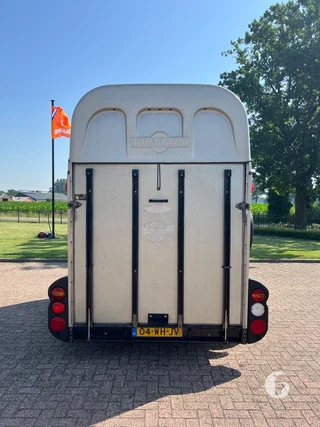 HUMBAUR PEGASUS VOLLPOLY 2400KG 2-paards paardentrailer Photo 6