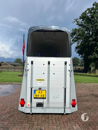 HUMBAUR SINGLE 2015 1,5-paards paardentrailer foto 7
