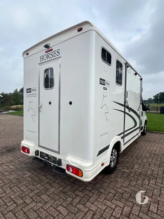 Peugot Equitrek 2-paards paardenwagen foto 10