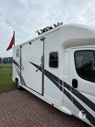 Equetrek Sonic Elite 2-paards paardenwagen Foto 5