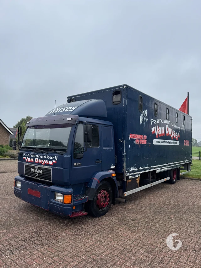 MAN 2-paards paardenvrachtwagen