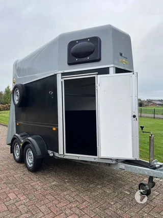HUMBAUR SINGLE 1600 HG 1,5-paards paardentrailer foto 3