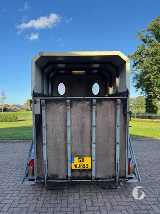 HIBRA P2030 2-paards paardentrailer foto 5
