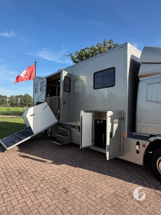 IVECO ML150E18R/P 2-paards paardenvrachtwagen Foto 7