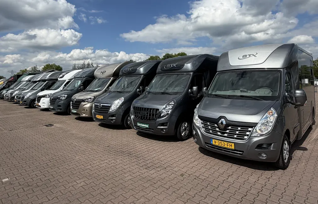 Horseboxes in stock at De Trailerboer